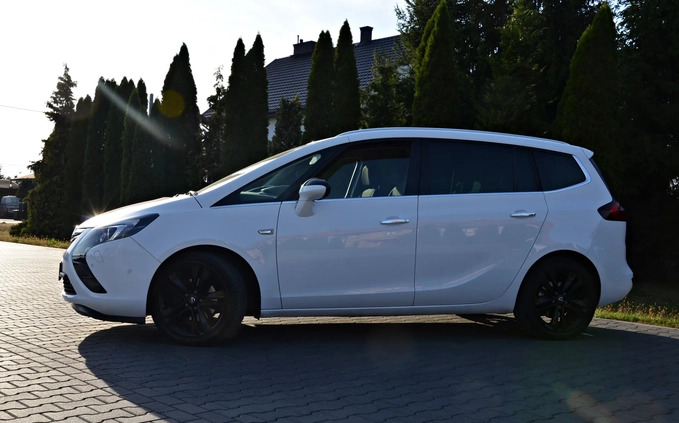 Opel Zafira cena 42900 przebieg: 161000, rok produkcji 2012 z Jedlicze małe 742